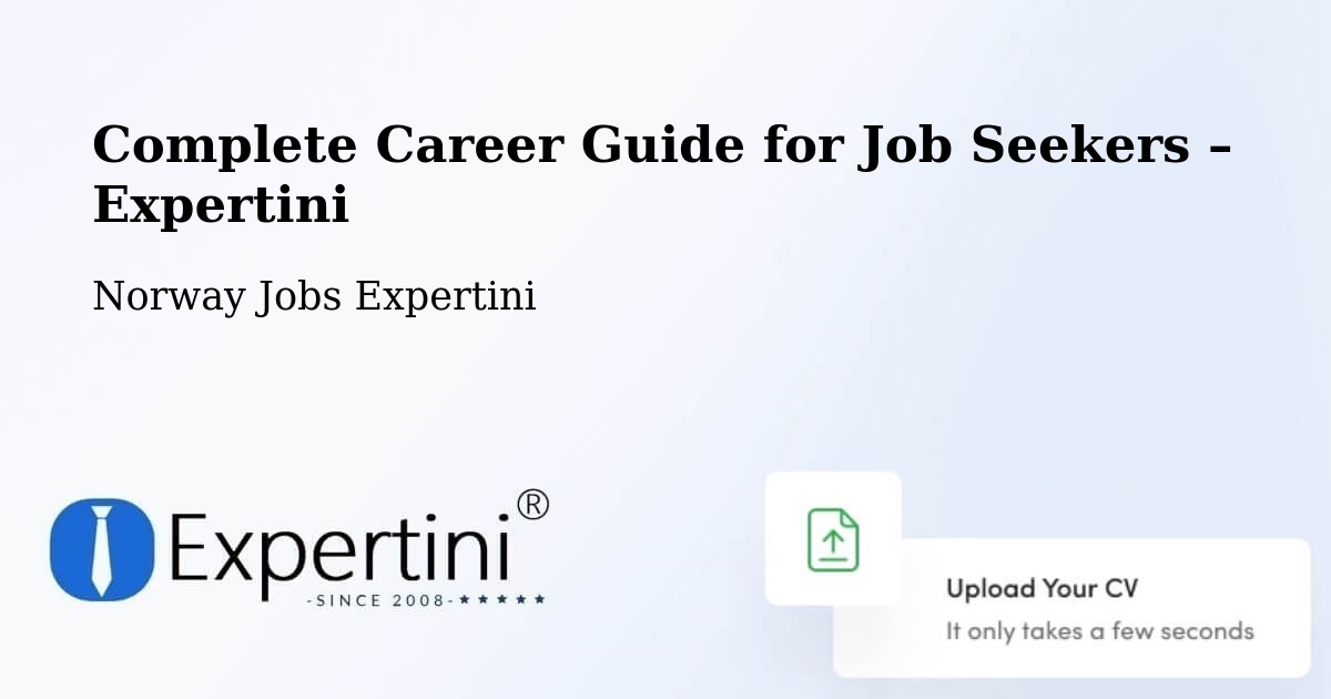 Career Guide for Job Seekers – Sem - Sem, Norway Jobs Expertini