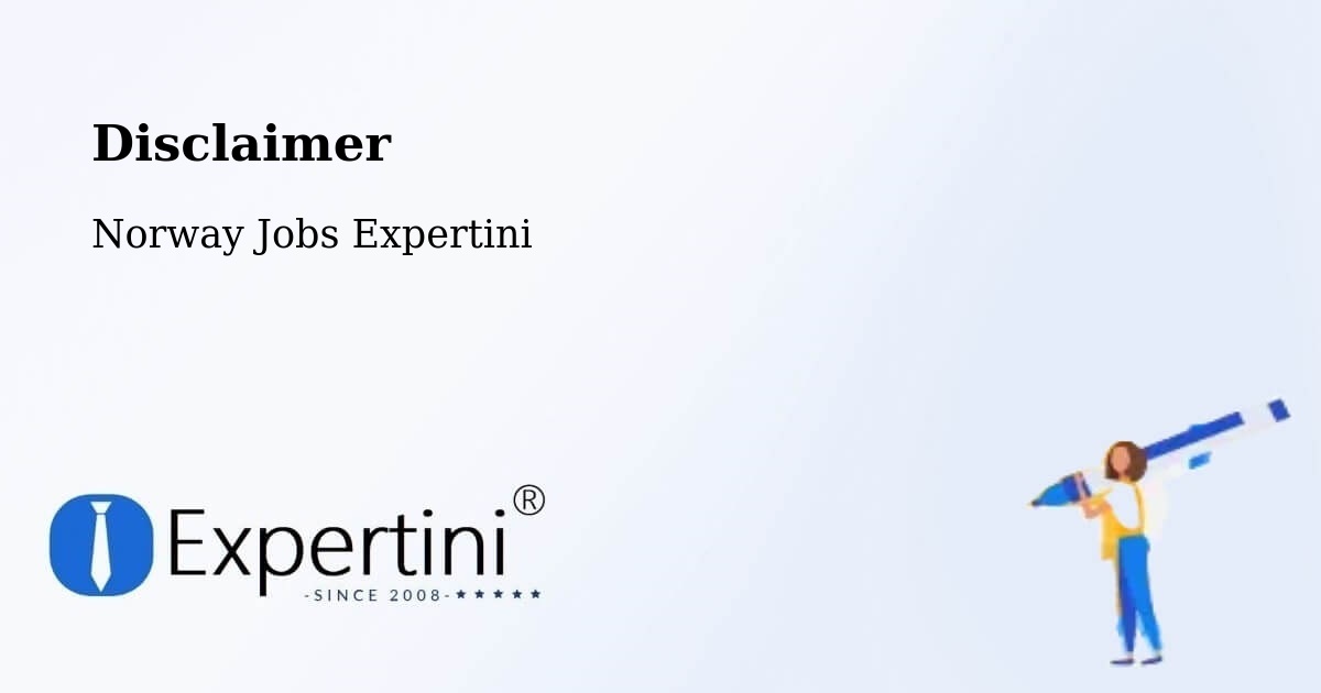 Disclaimer – Sem - Norway Jobs Expertini
