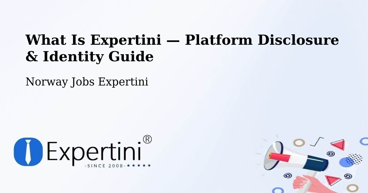 What Is Expertini — Platform Disclosure & Identity Guide – Sem